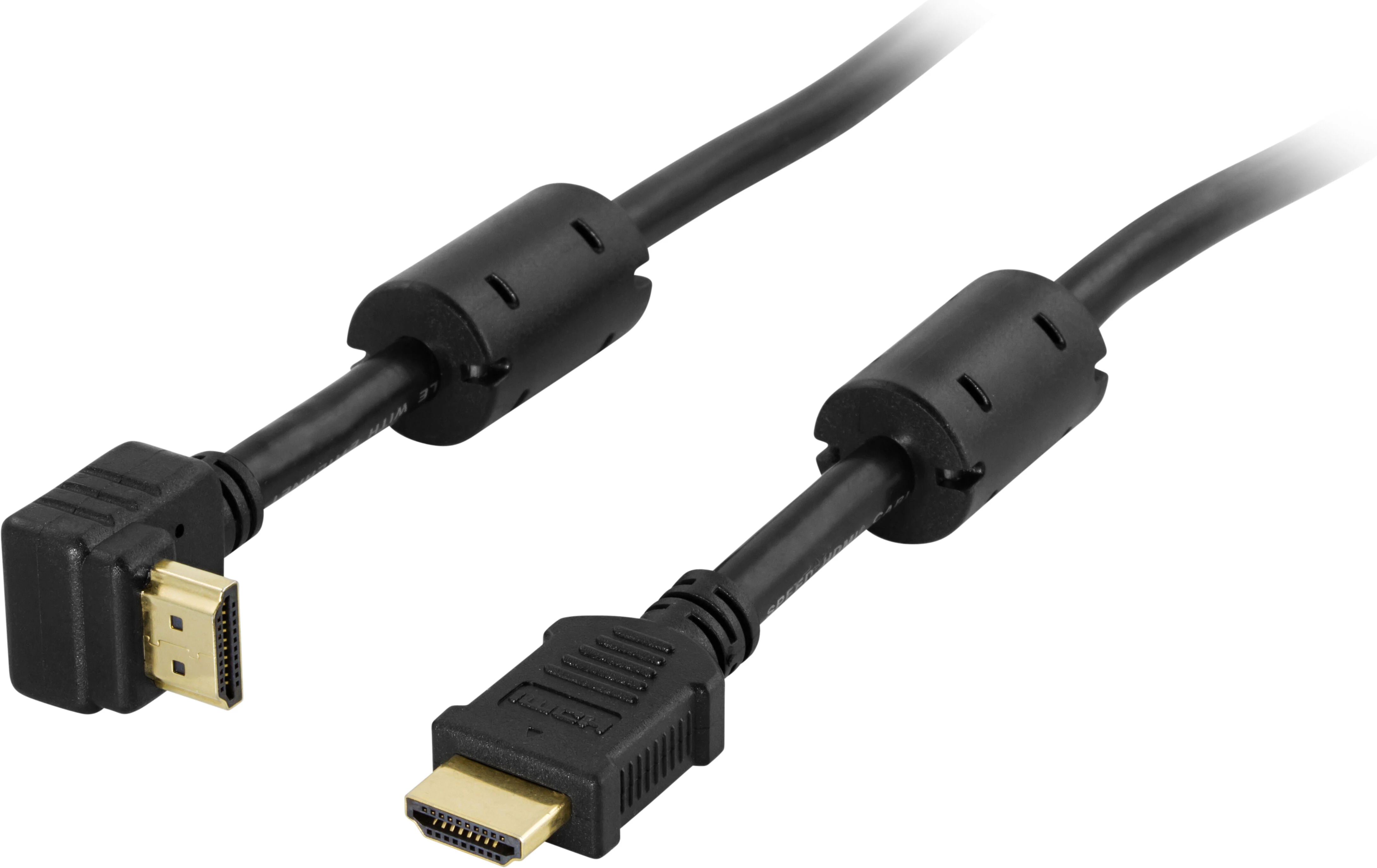 Kulmikas HDMI-kaapeli High-Speed Ethernetillä 5m