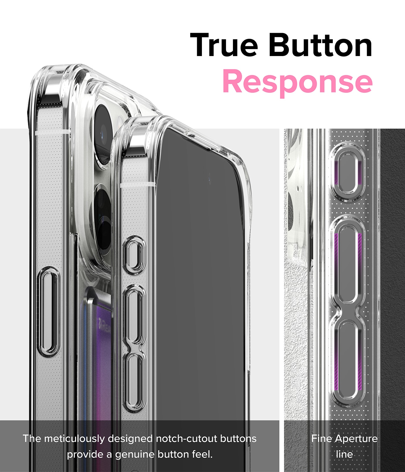 Fusion Card Case iPhone 15 Pro Clear