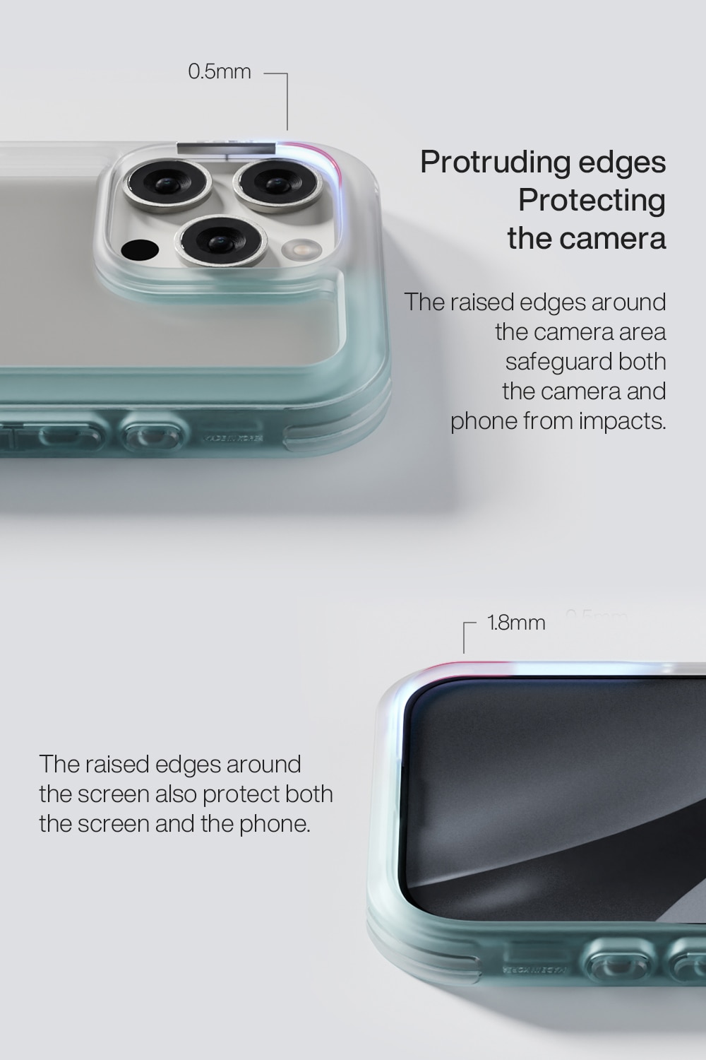 Arche MagSafe Teline Suojakuori iPhone 16 Pro Blue/Future Dusk