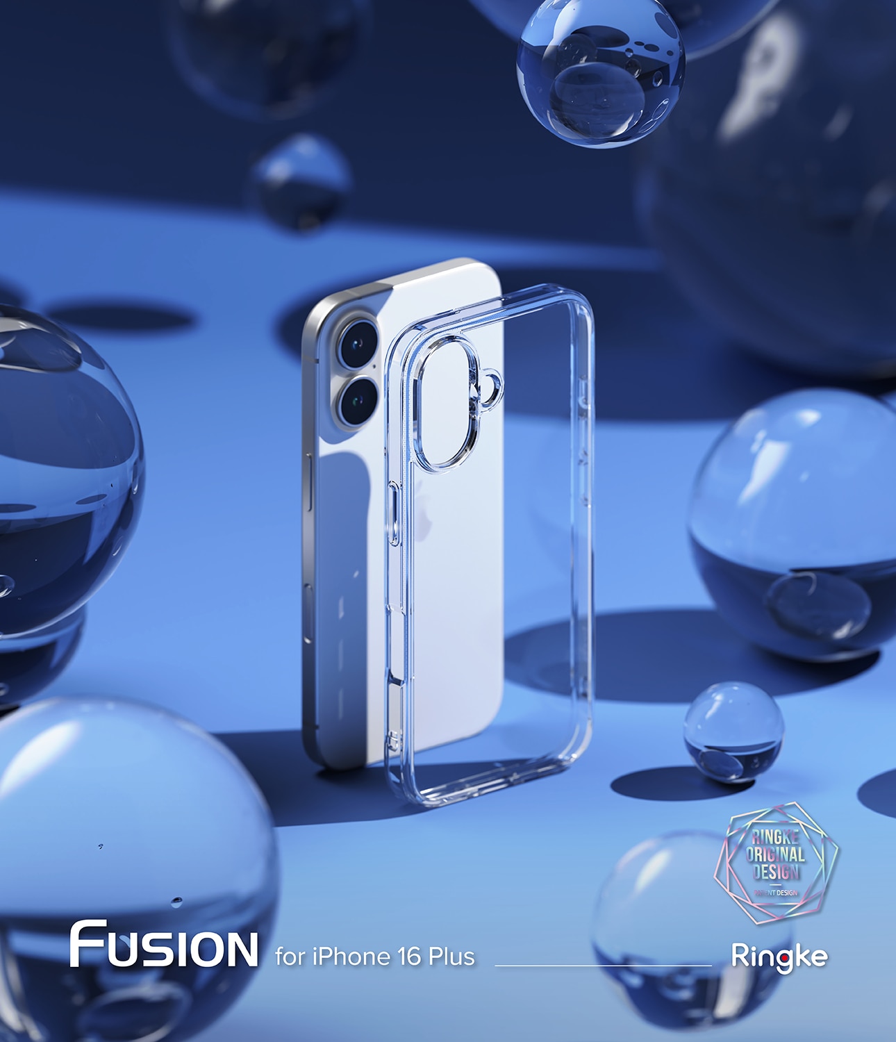 Fusion Case iPhone 16 Plus Clear