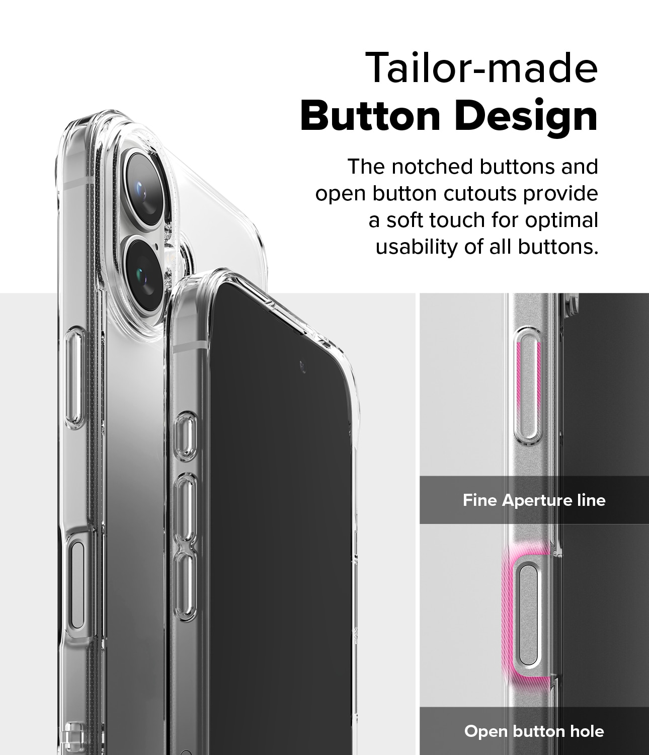 Fusion Case iPhone 16 Plus Clear