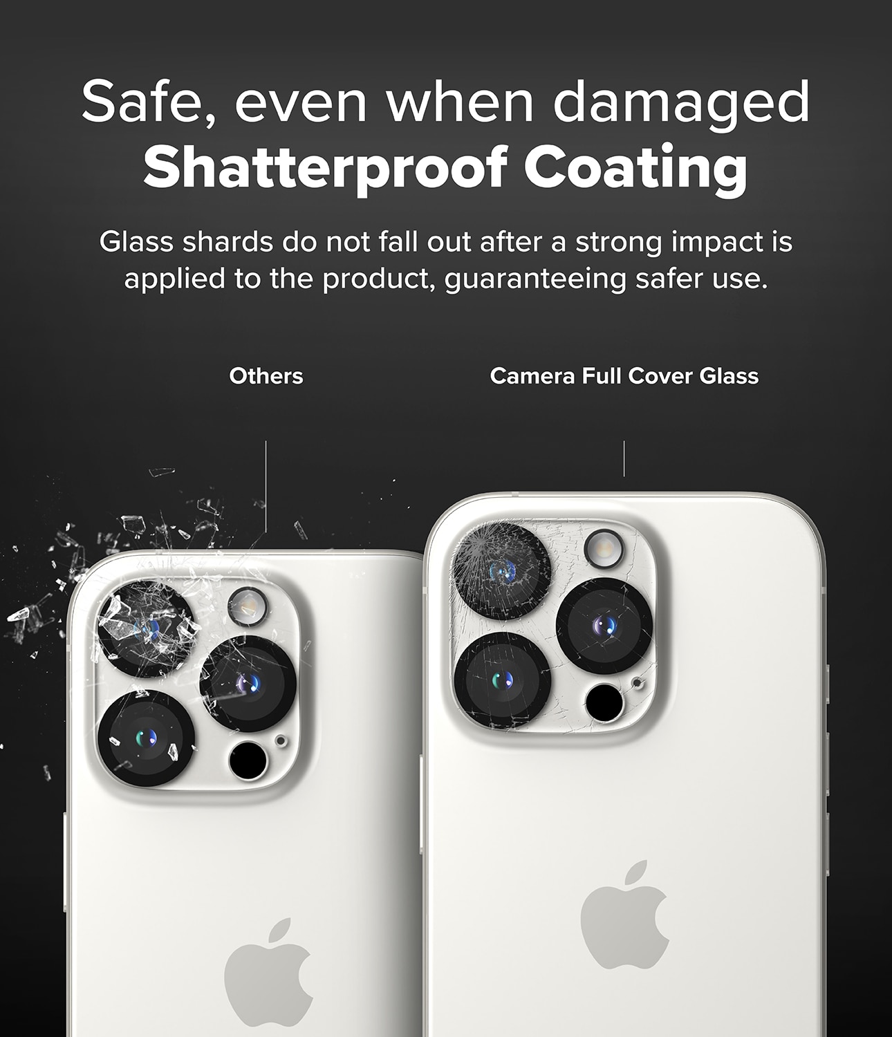 Camera Protector Glass iPhone 16 Pro (2-pack)