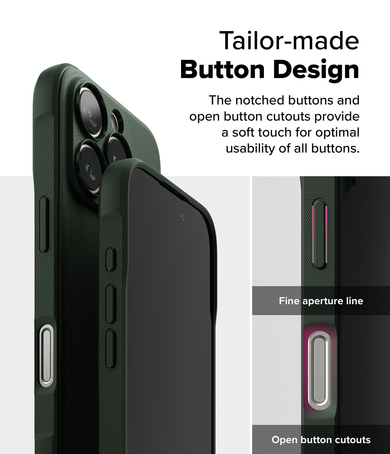 Onyx Case iPhone 16 Pro Dark Green