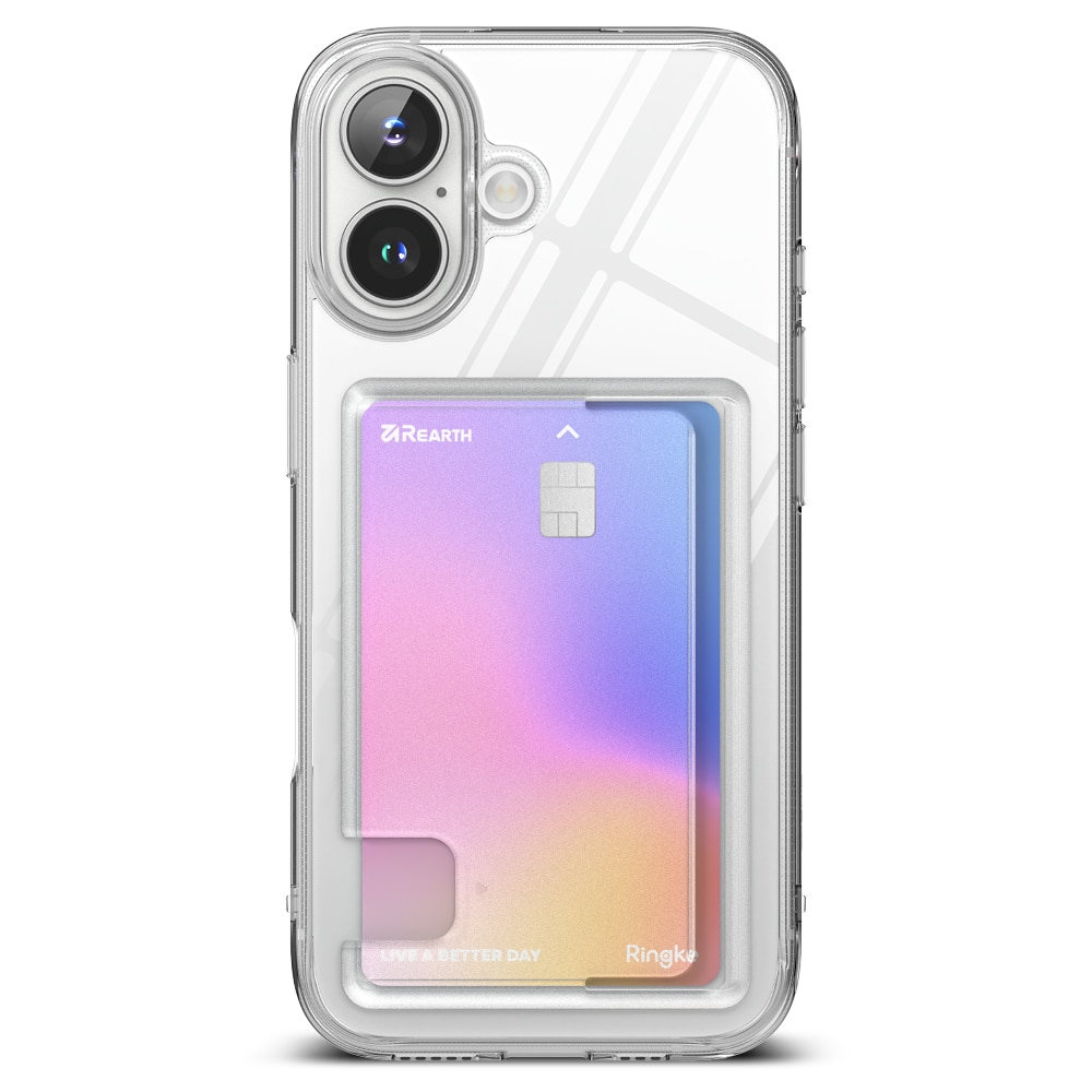 Fusion Card Case iPhone 16 Clear