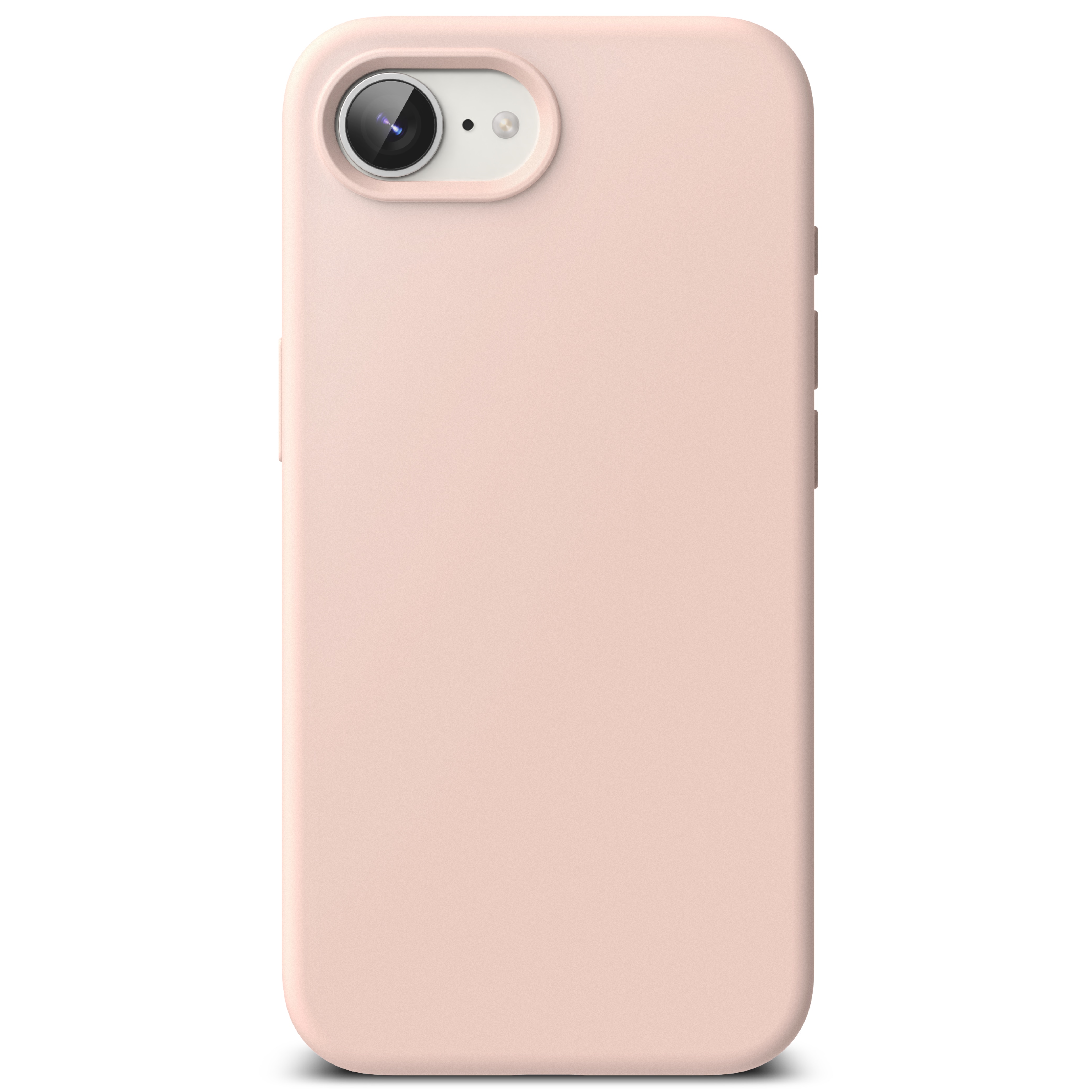 Silicone Magnetic Case iPhone SE 4 Pink Sand