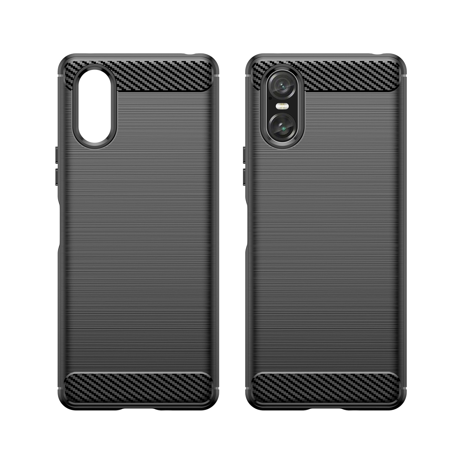 Sony Xperia 10 VI Kuori TPU Brushed Black