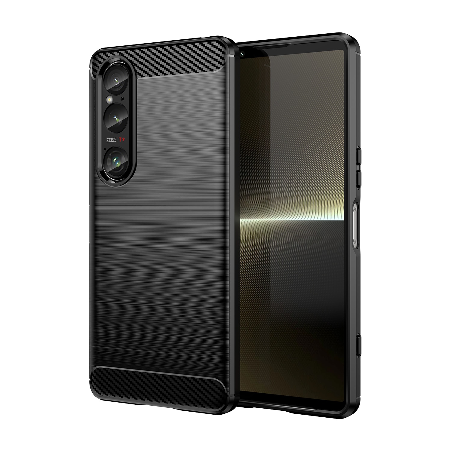 Sony Xperia 1 VI Kuori TPU Brushed Black