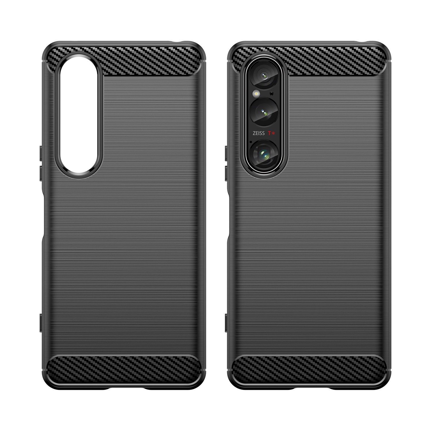 Sony Xperia 1 VI Kuori TPU Brushed Black