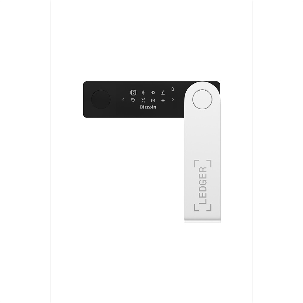 Nano X Crypto Hardware Wallet musta