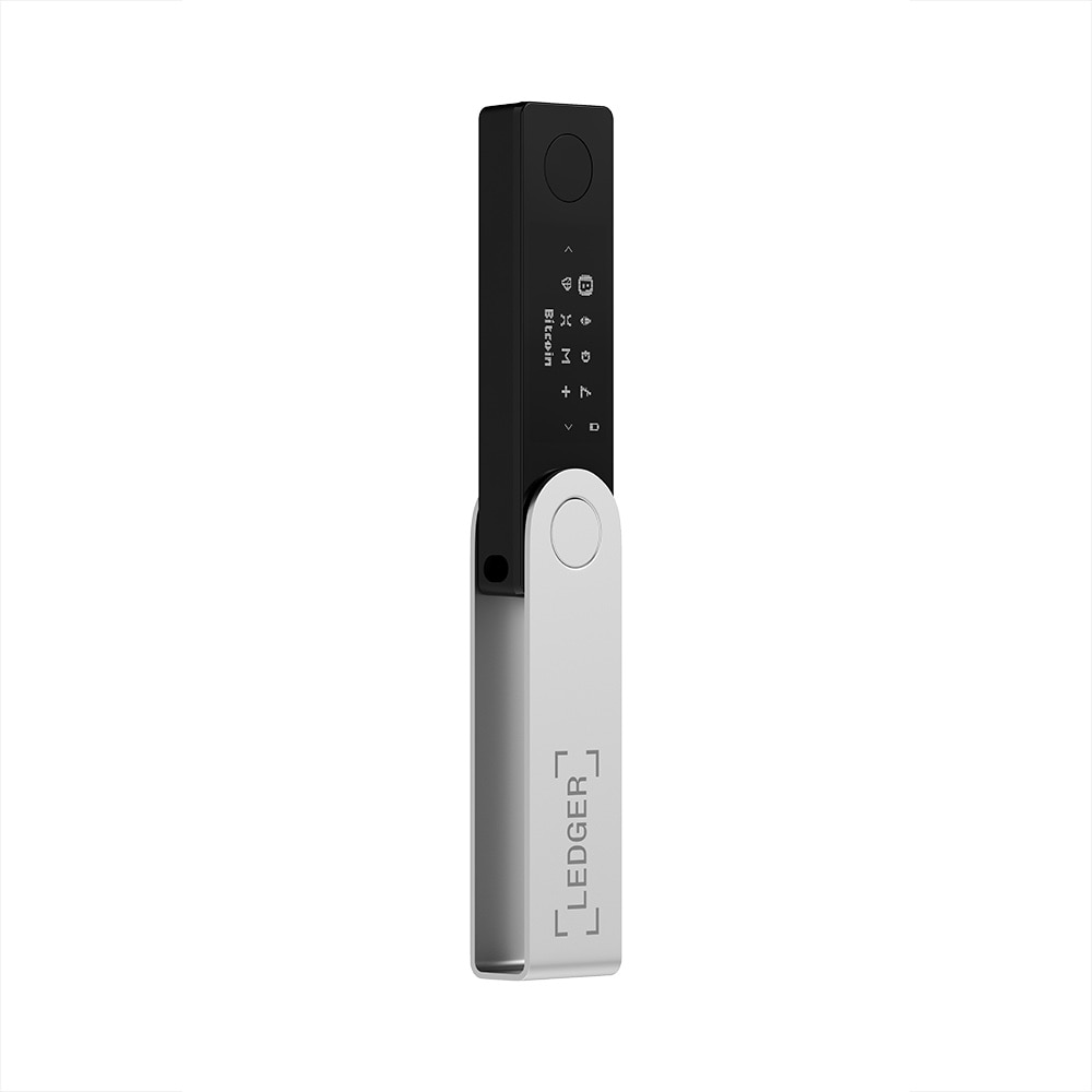 Nano X Crypto Hardware Wallet musta