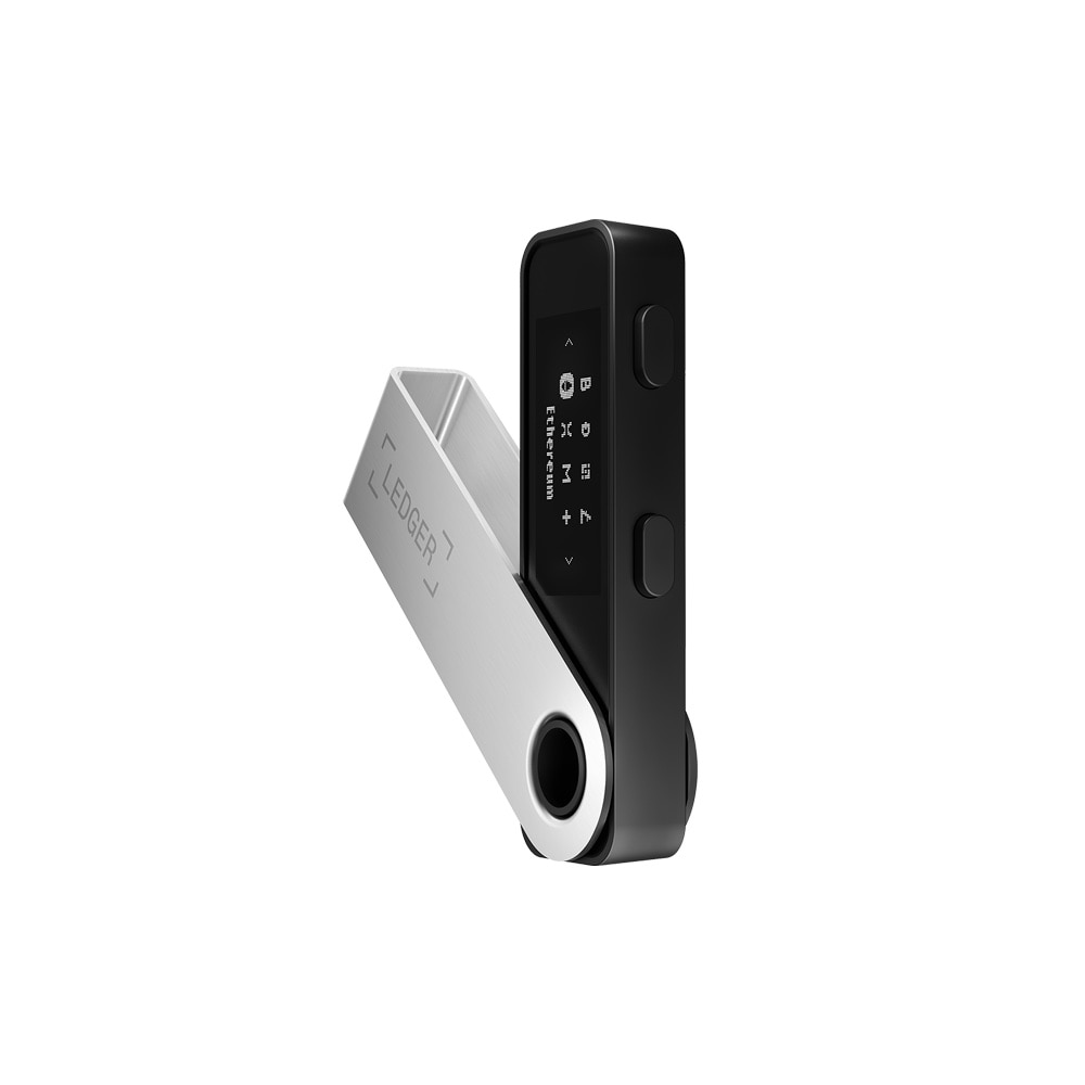 Nano S Plus Crypto Hardware Wallet musta