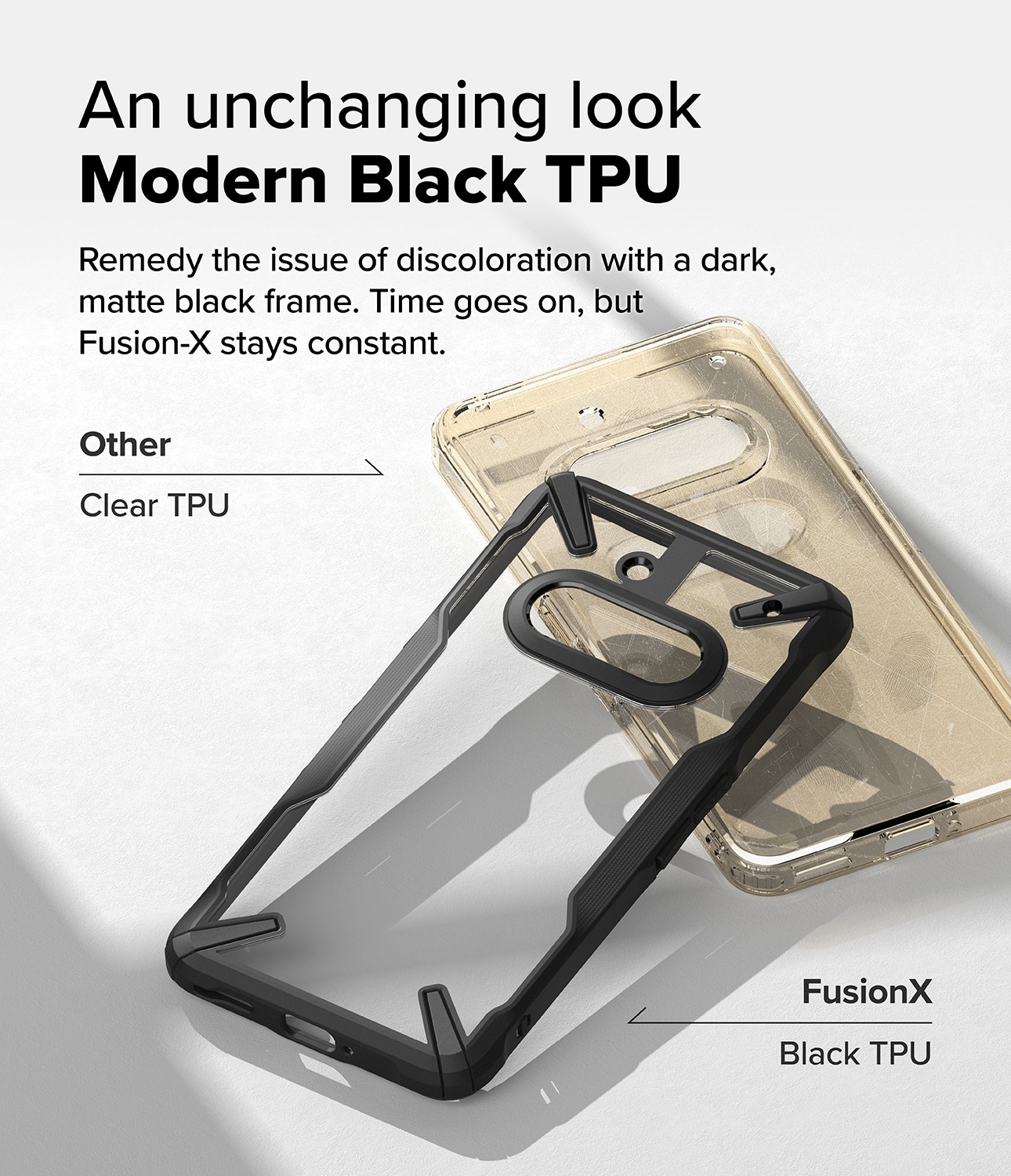 Fusion X Case Nothing Phone 3a Musta