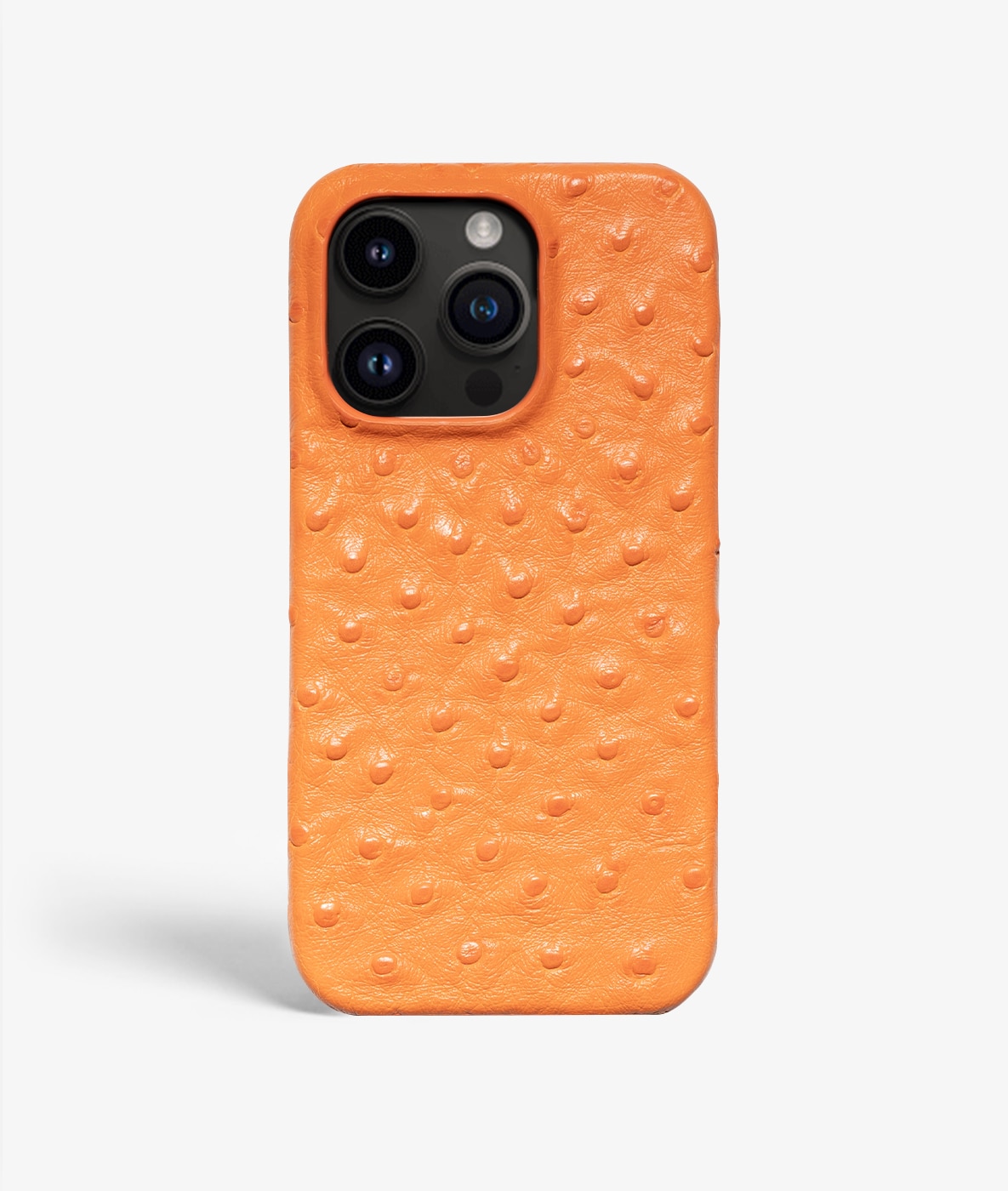 Kuori iPhone 14 Pro Max Ostrich Orange