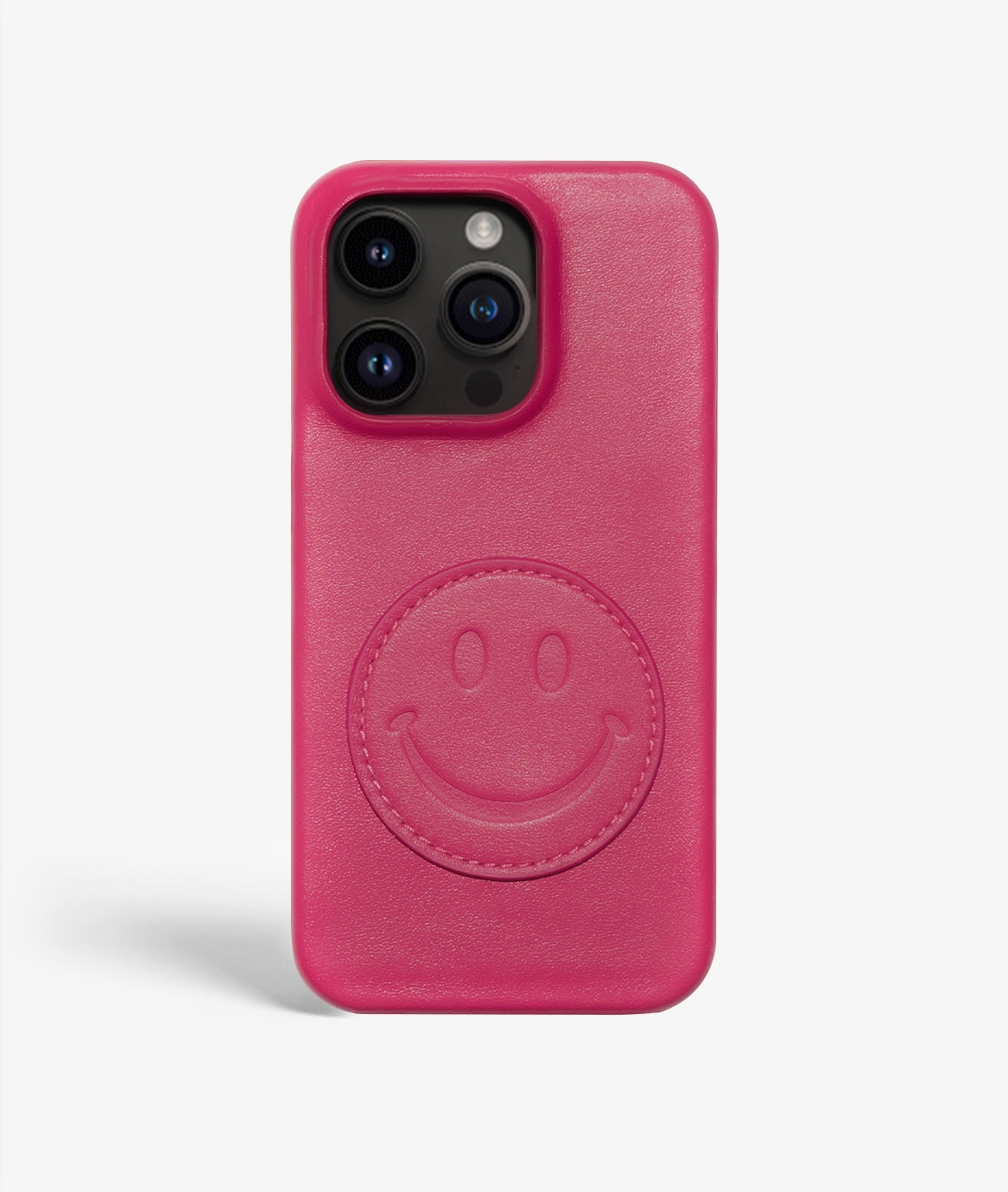 Kuori iPhone 14 Pro Max Smiley Pink