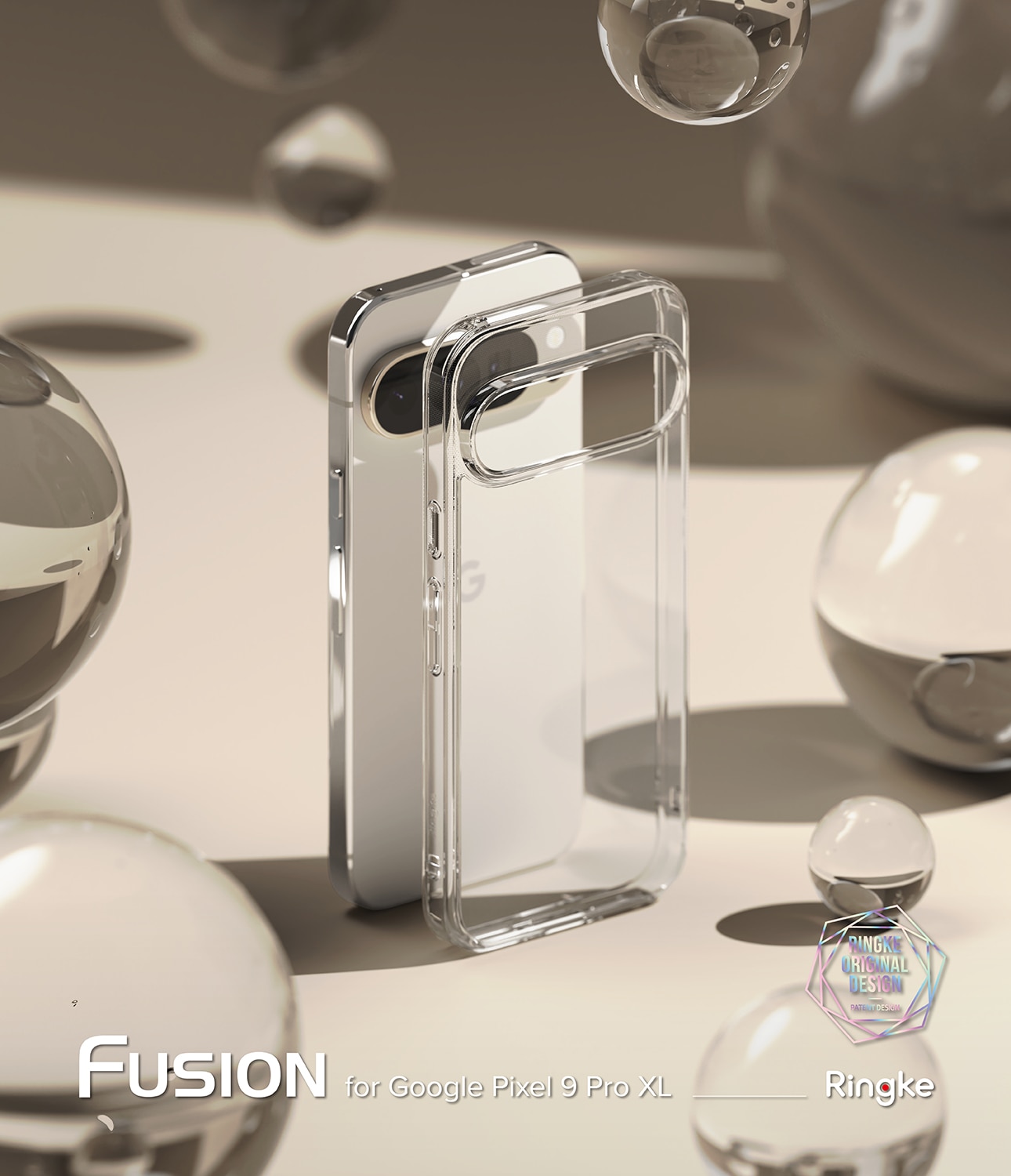 Fusion Case Google Pixel 9 Pro XL Kirkas