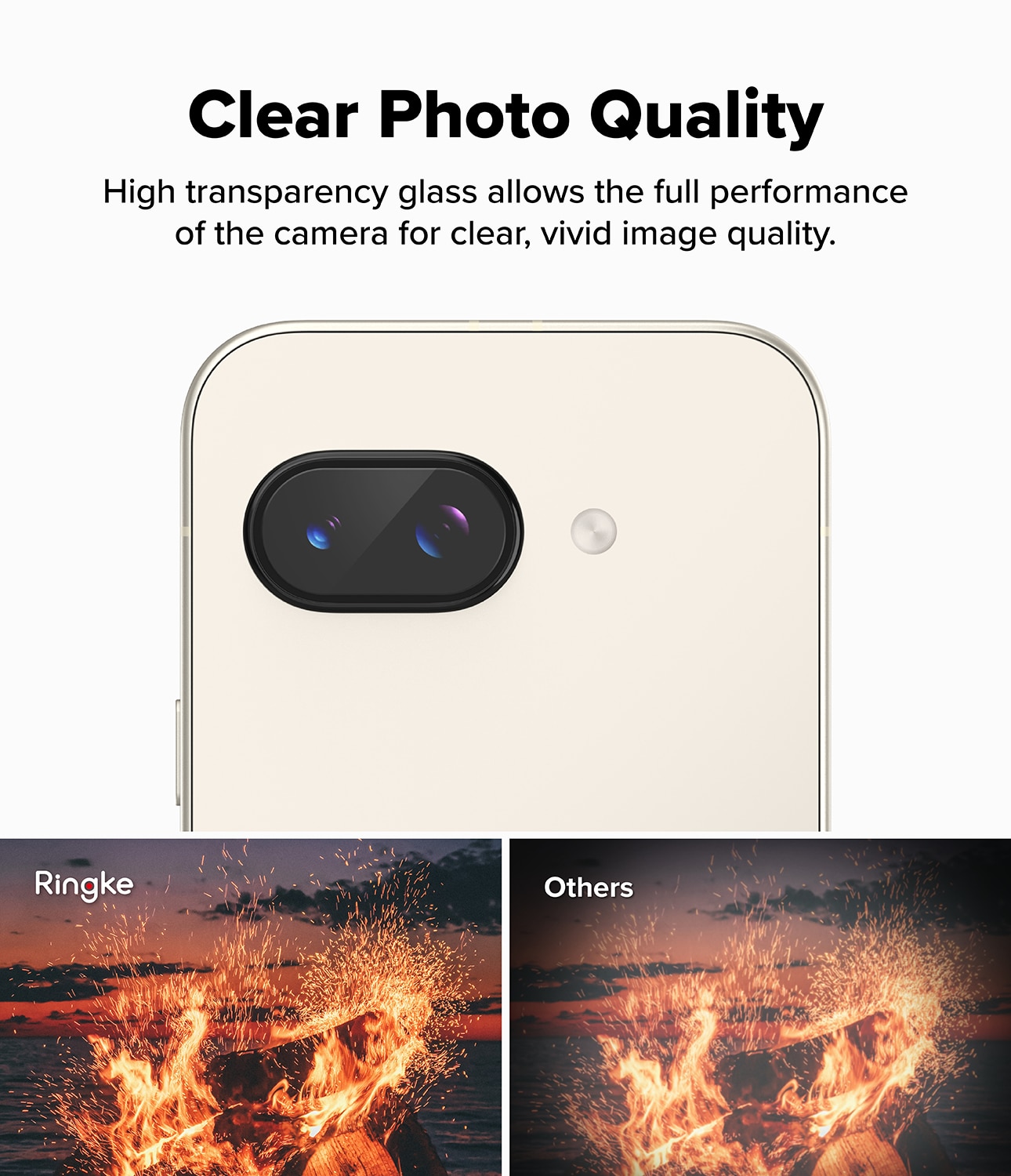 Camera Protector Glass Google Pixel 9a (2-pack)