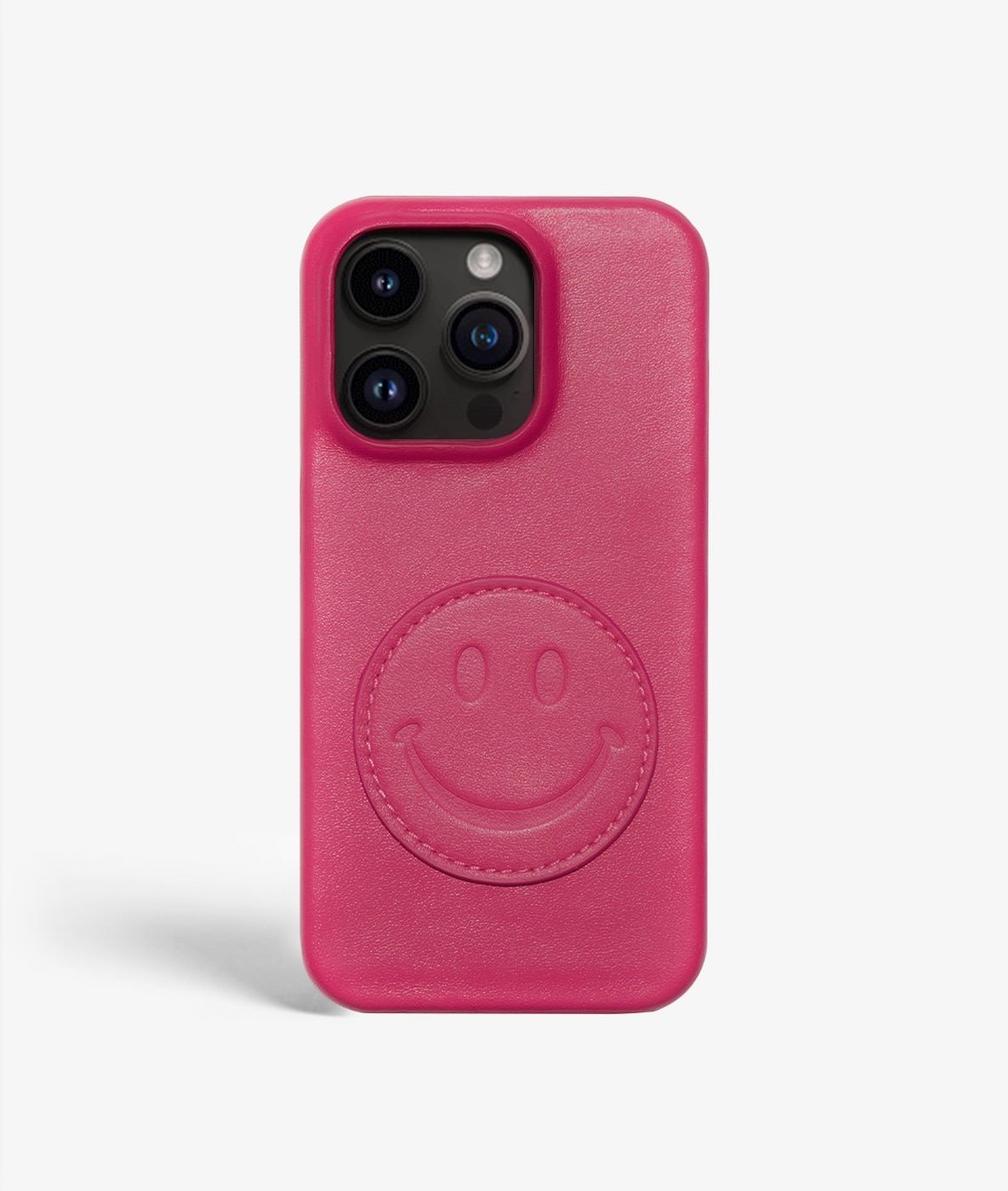 Kuori iPhone 14 Pro Smiley Pink