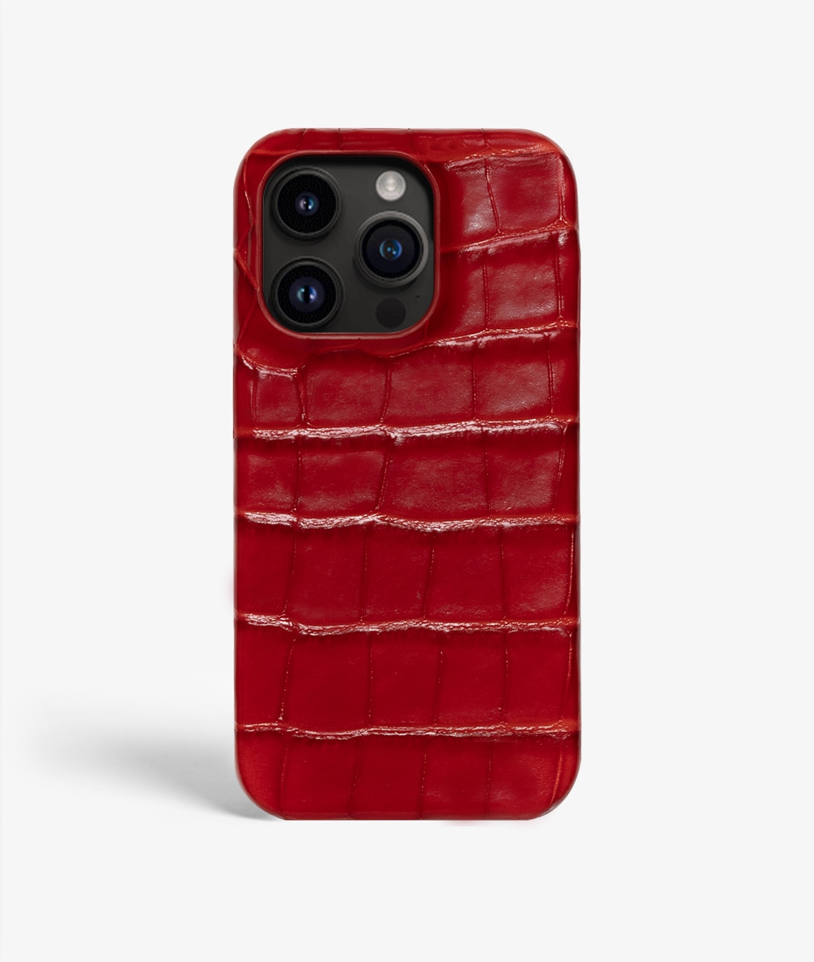 Kuori iPhone 14 Pro Max Croco Red