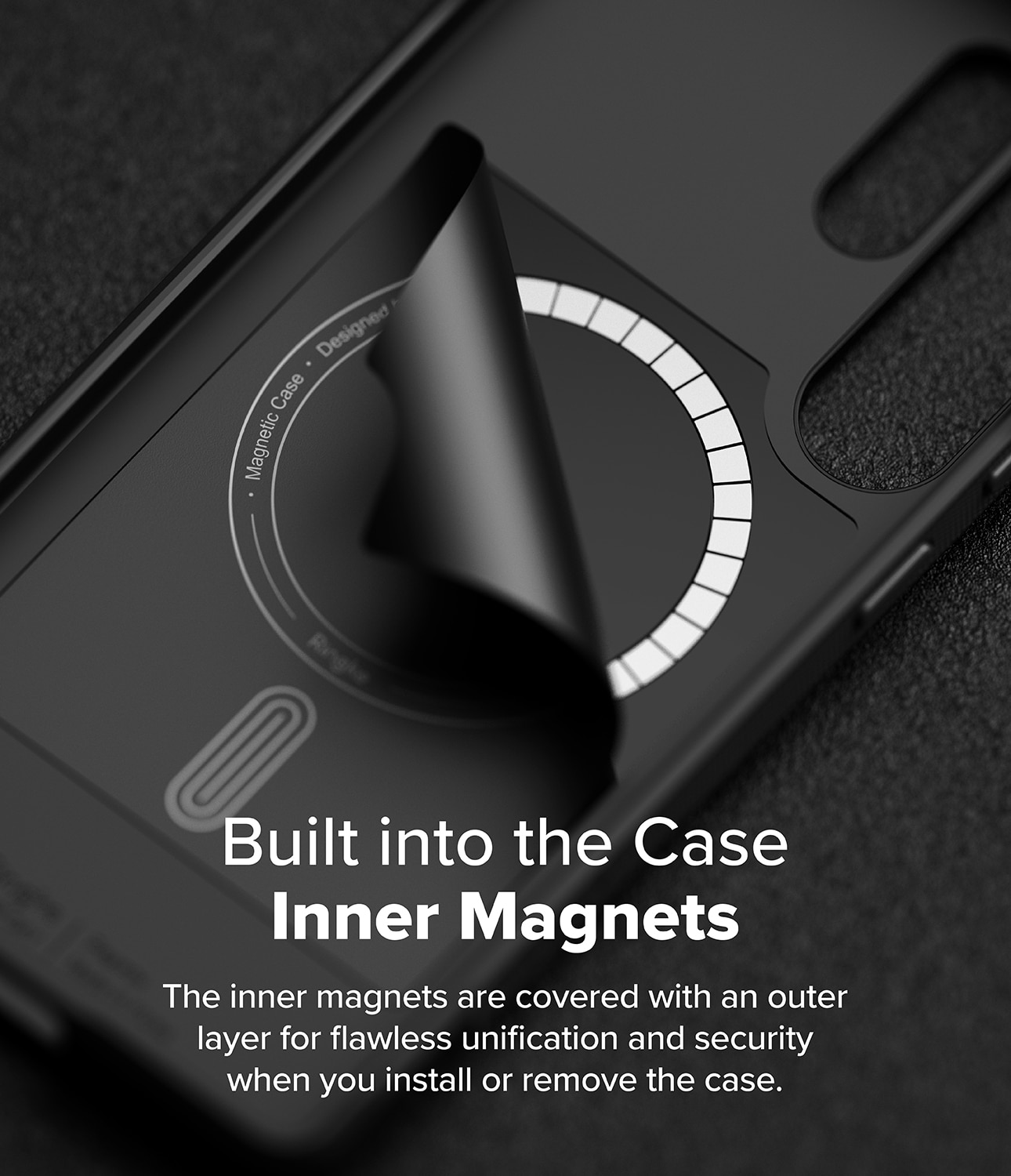 Onyx Magnetic Case Samsung Galaxy S25 Ultra Black