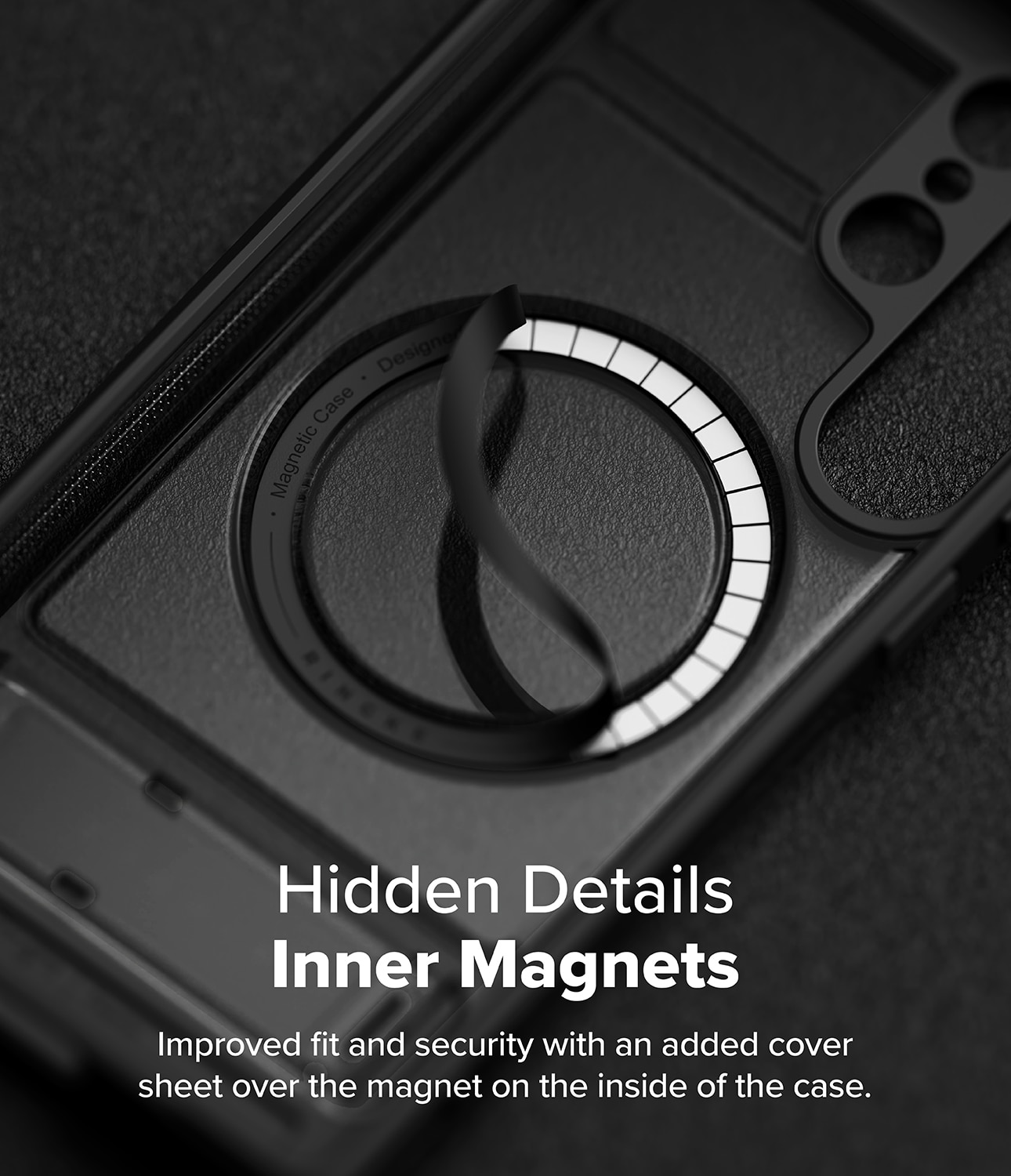 UX Magnetic Case Samsung Galaxy S25 Ultra Matte Black