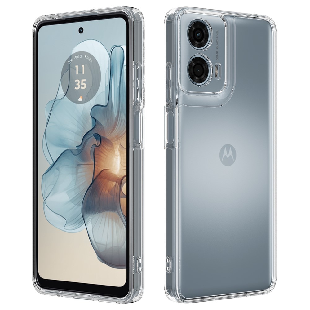 Hybridikuori Motorola Moto G85 läpinäkyvä