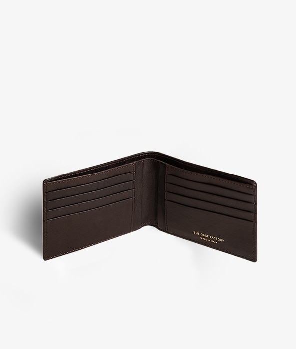 Uomo Wallet Real Water Snake Ebony