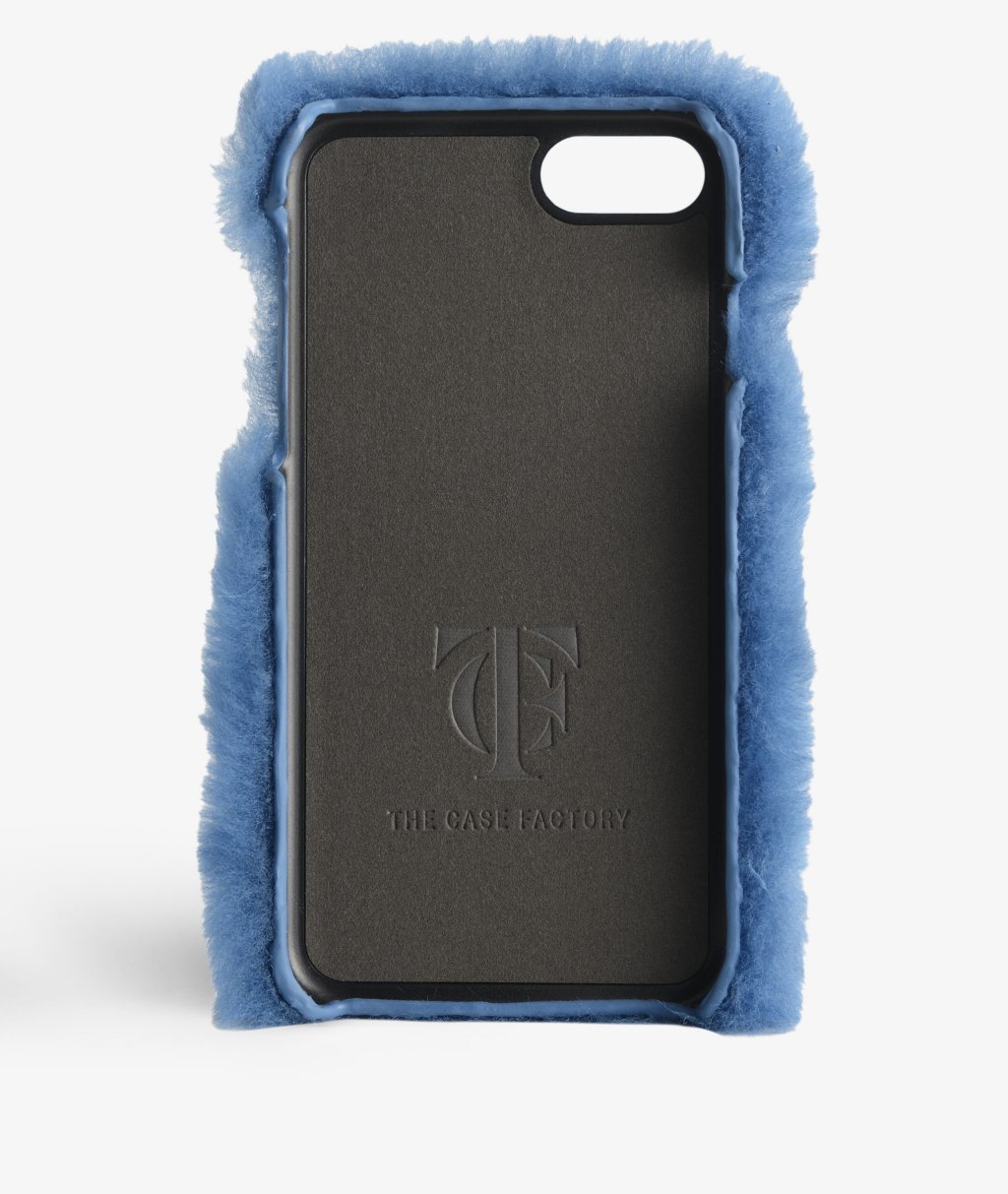 Kuori iPhone 8 Fur Princess Blue