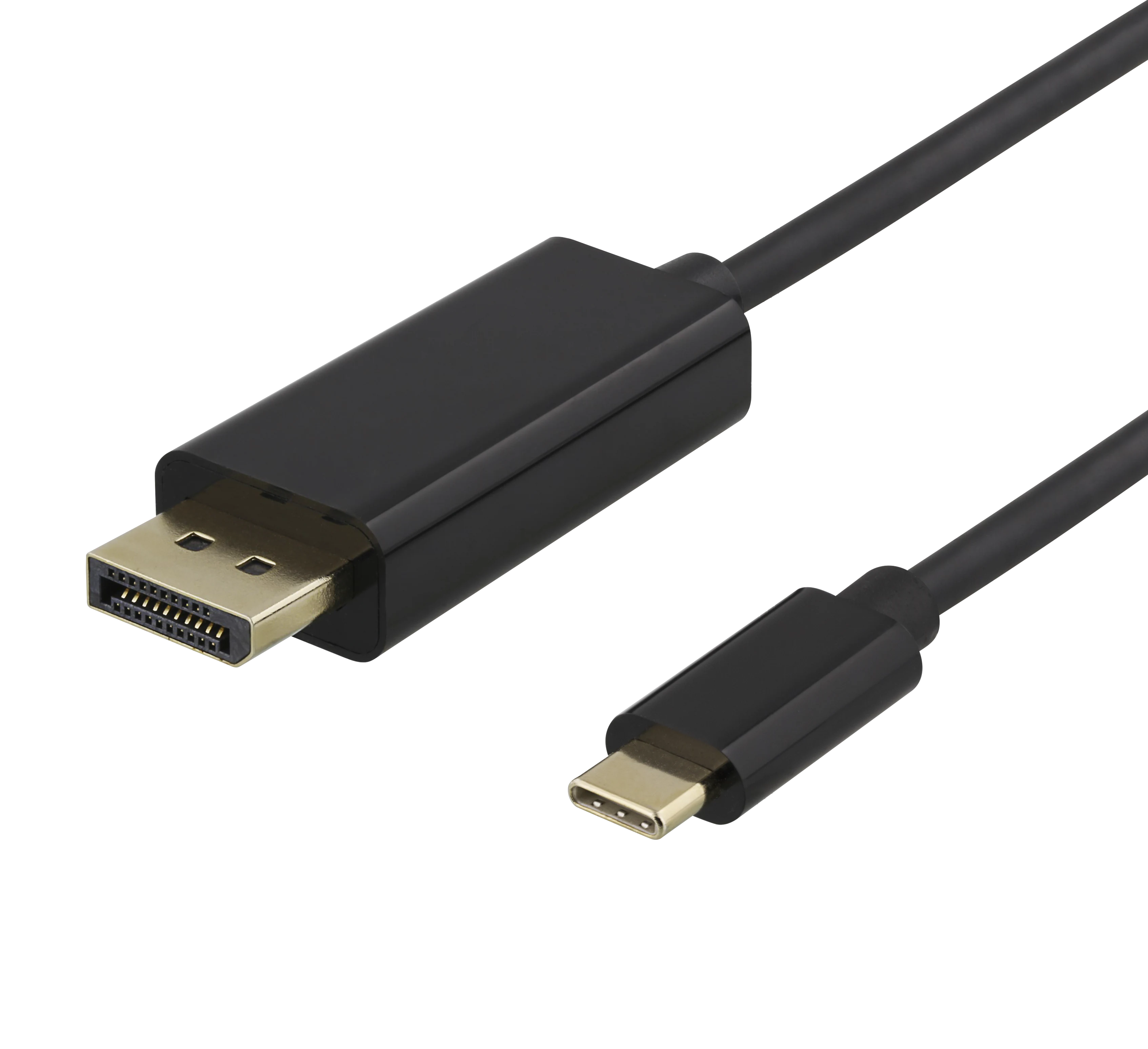 USB-C-DisplayPort kaapeli 2m musta