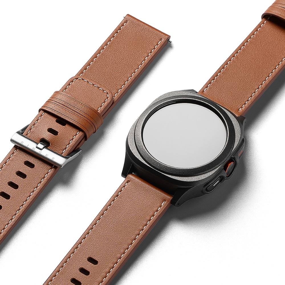 Leather One Basic Bold Band  Suunto 9 Brown