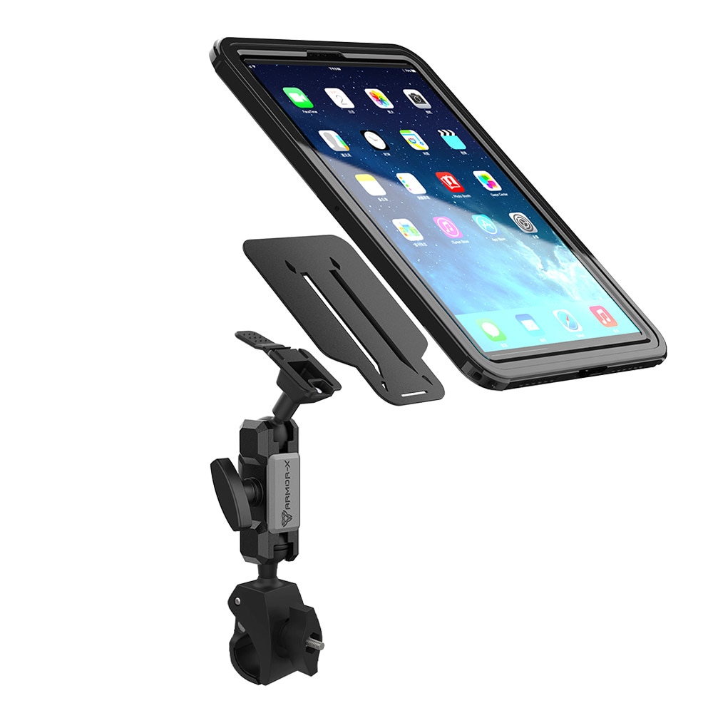 X-P7T Tablet Quick Release Bar Mount musta