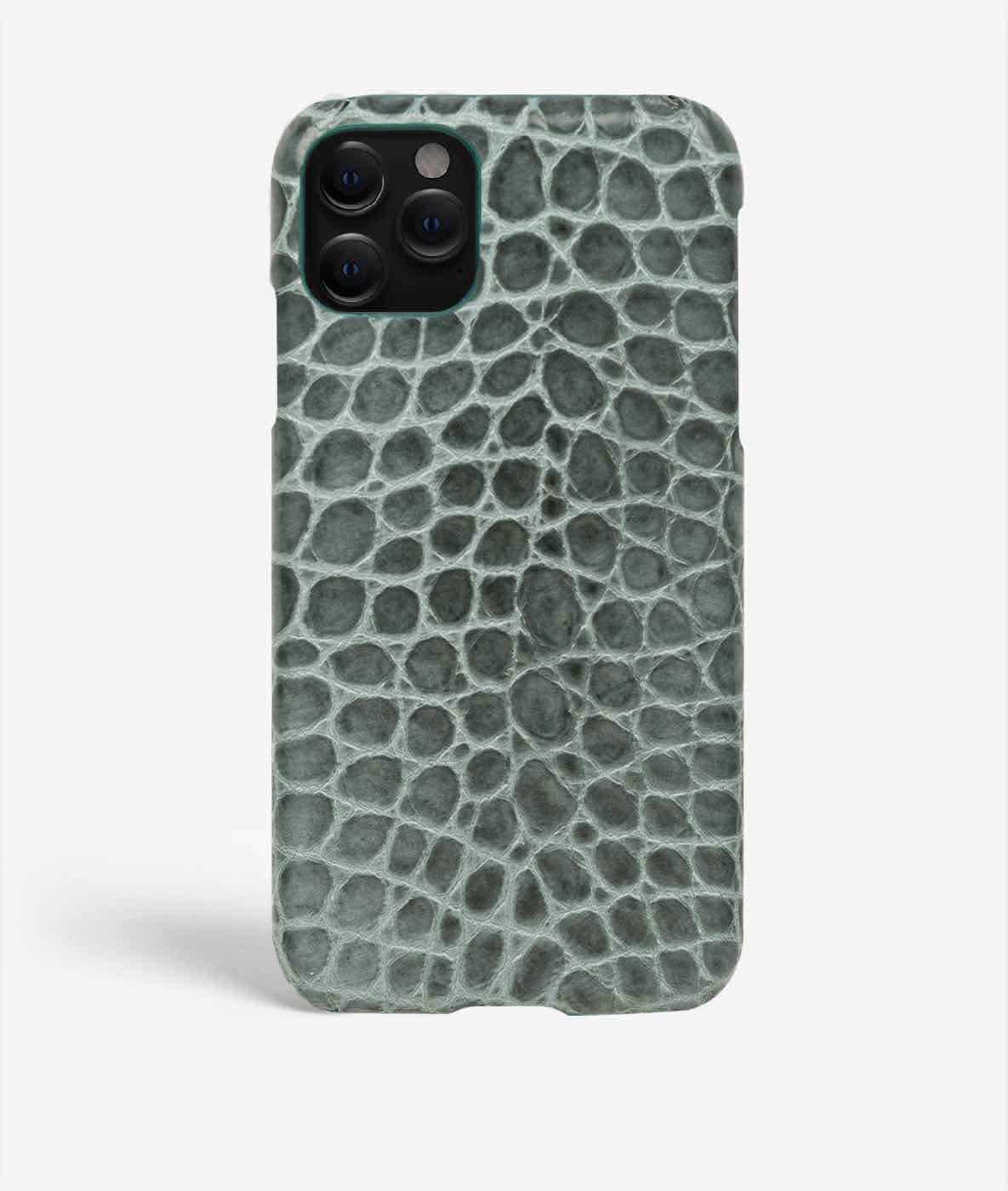 Kuori iPhone 11 Pro Small Croco Teal