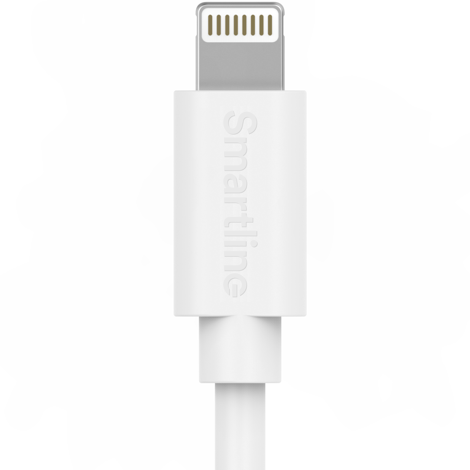 Pitkä USB-kaapeli USB-C - Lightning 2m iPhone 12/12 Pro valkoinen