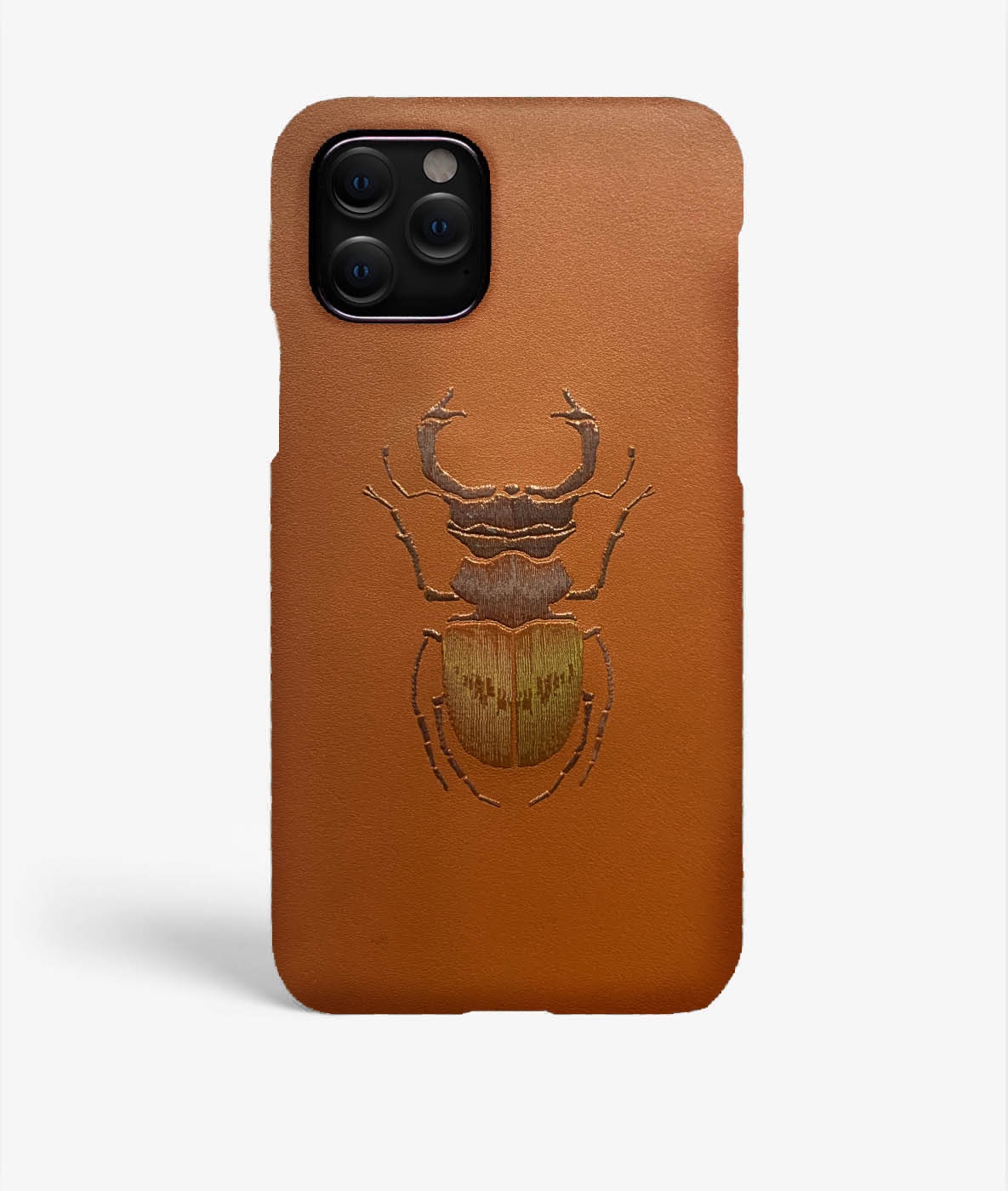 Kuori iPhone 11 Pro Beetle Calf Cognac